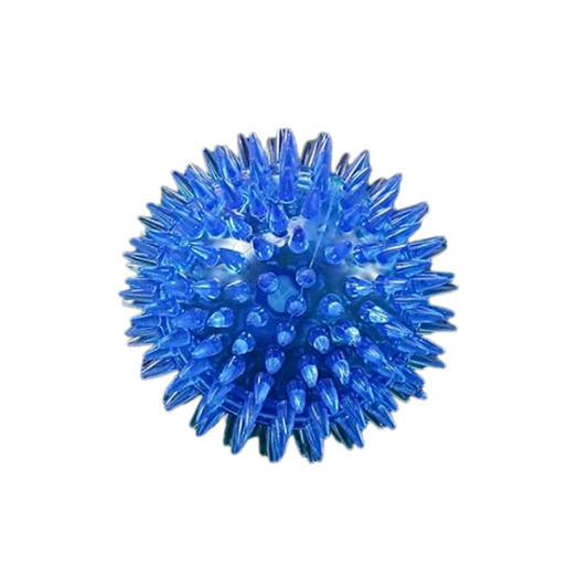 Bouncy & Squeaky Small Spiked Ball Dog Toy