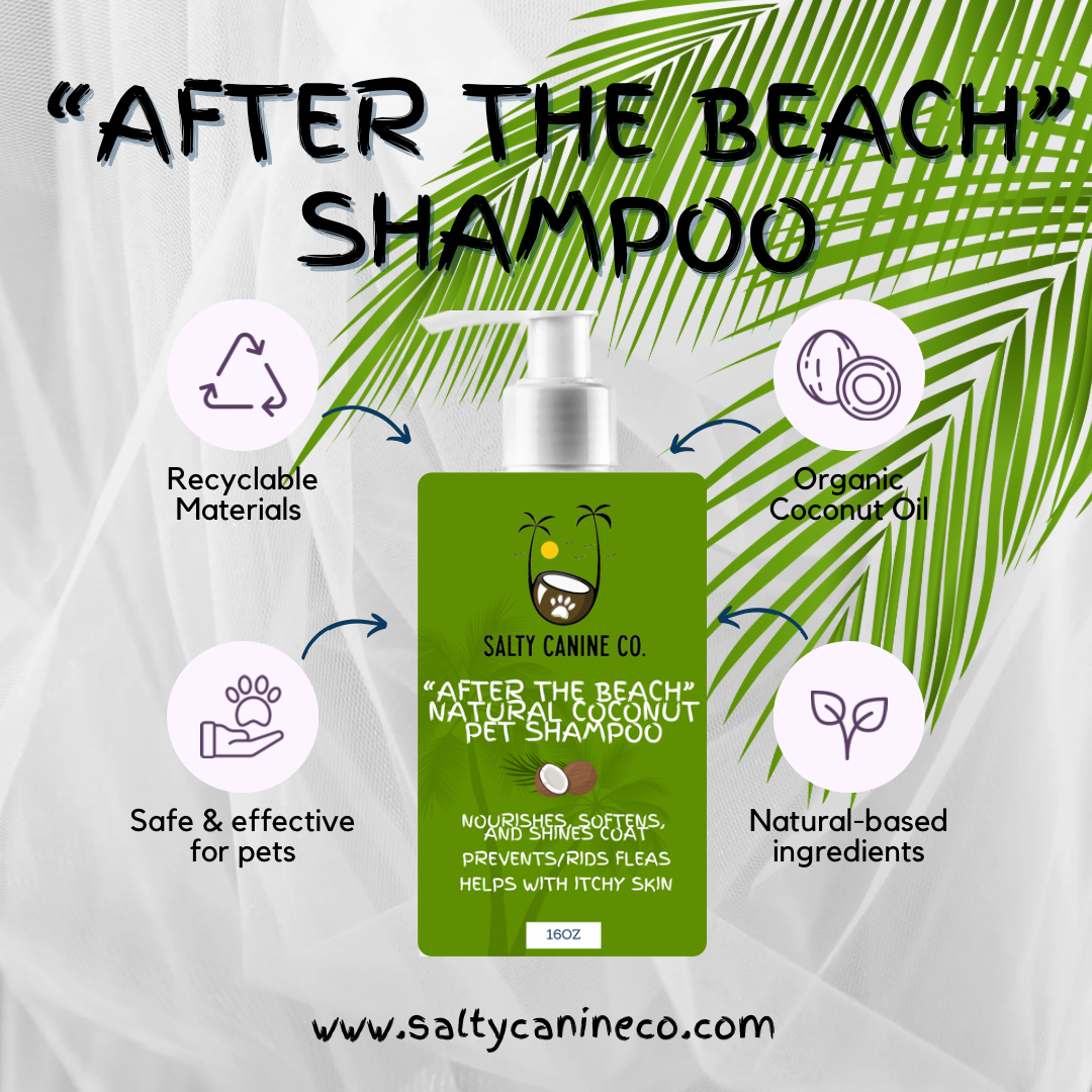After the Beach Natural Coconut Pet Shampoo by Salty Canine Co