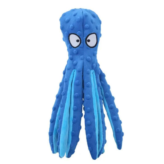 Crinkly & Squeaky Octopus Dog Toy
